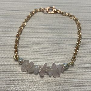 Handmade Rose Quartz Bracelet